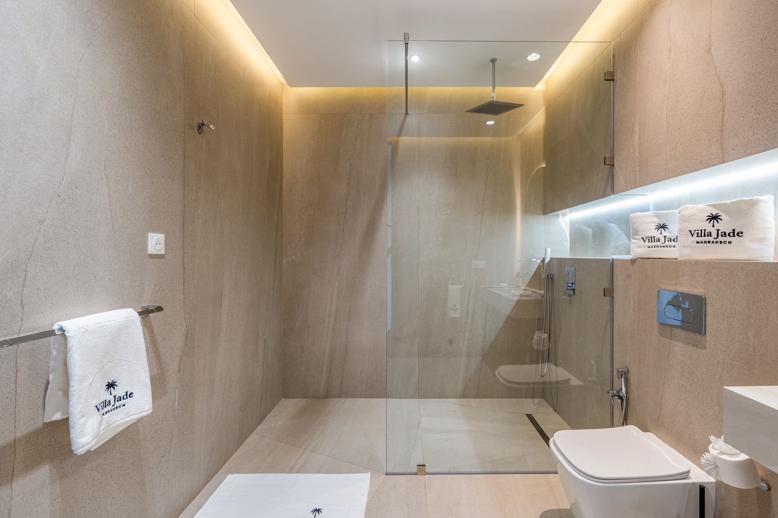 Une douche à l’italienne