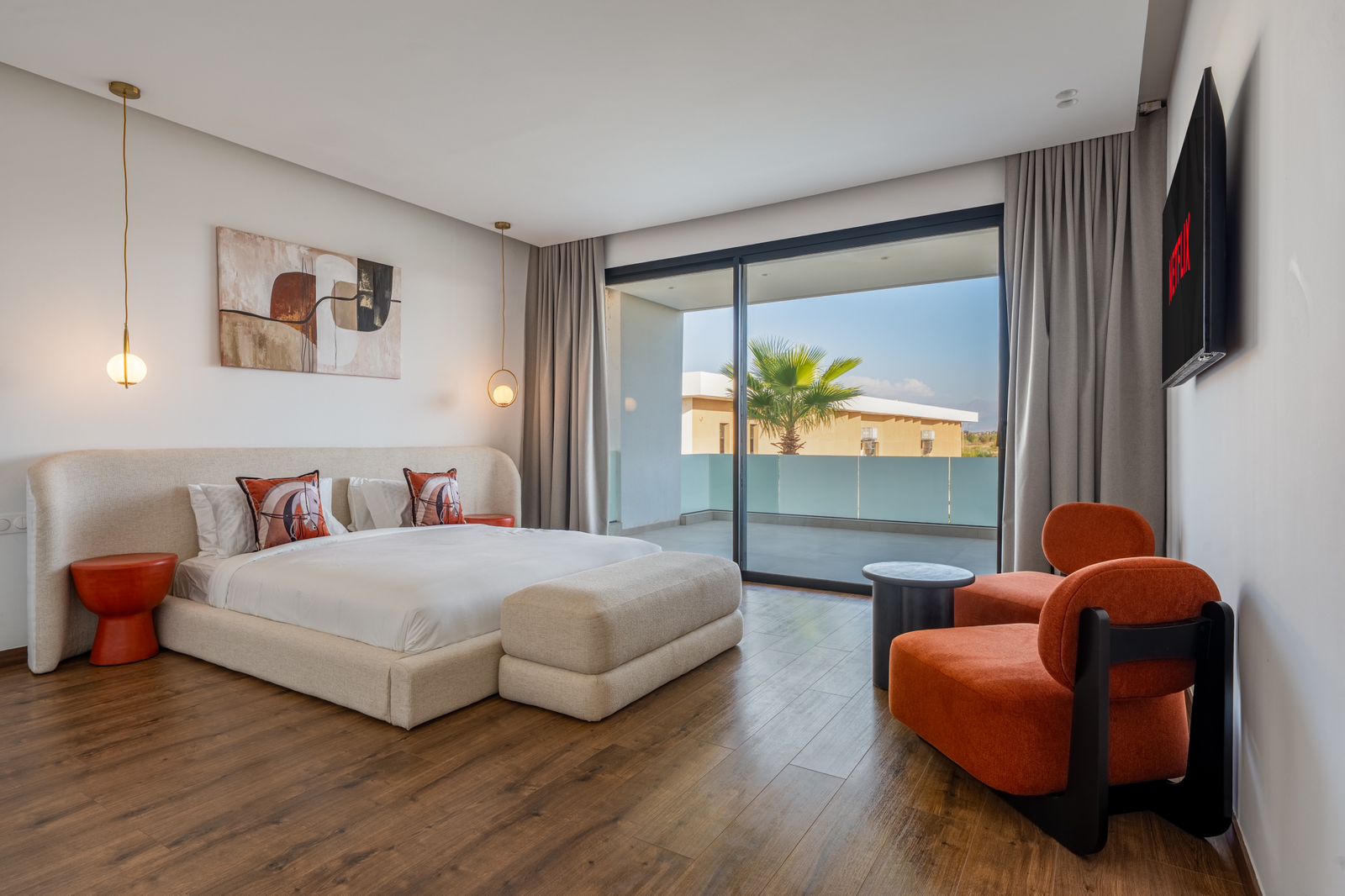 Une suite aux accents corail