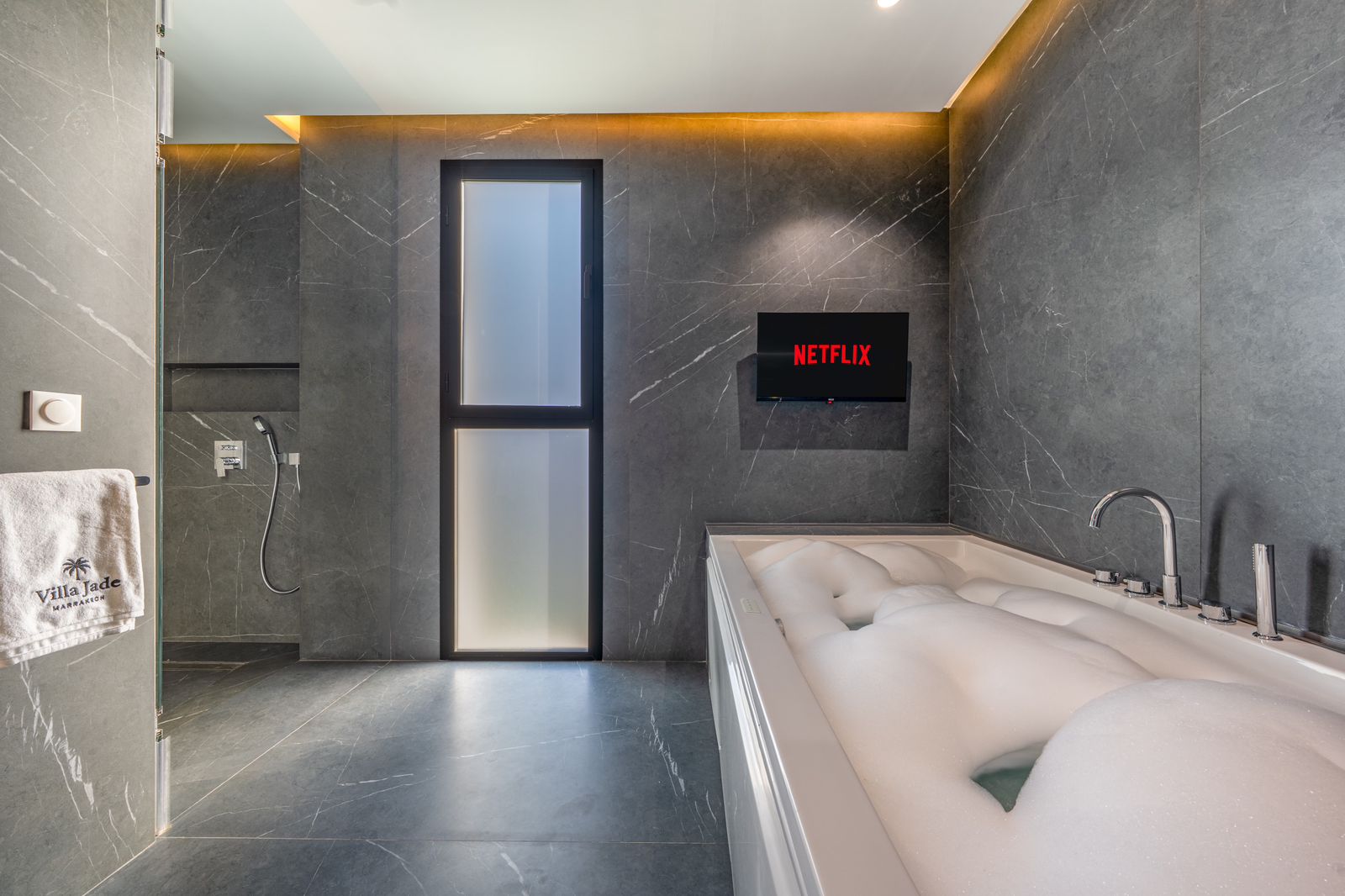La baignoire d’une suite