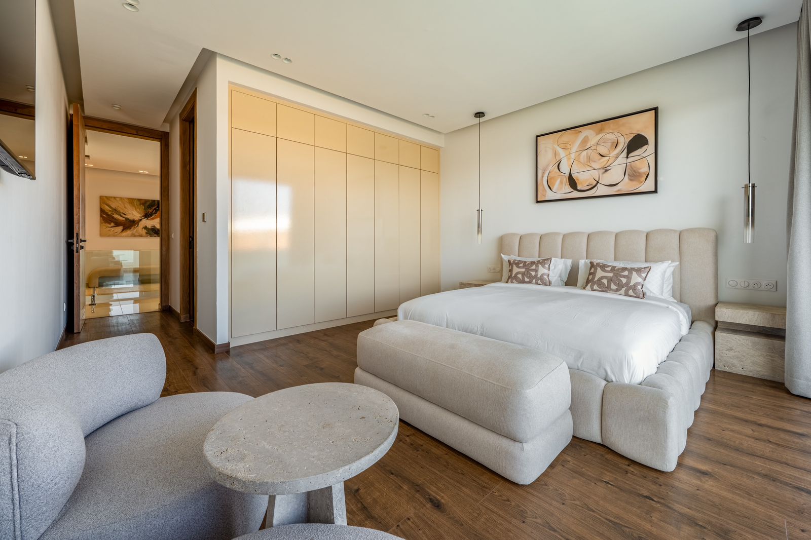 Une suite et son coin salon