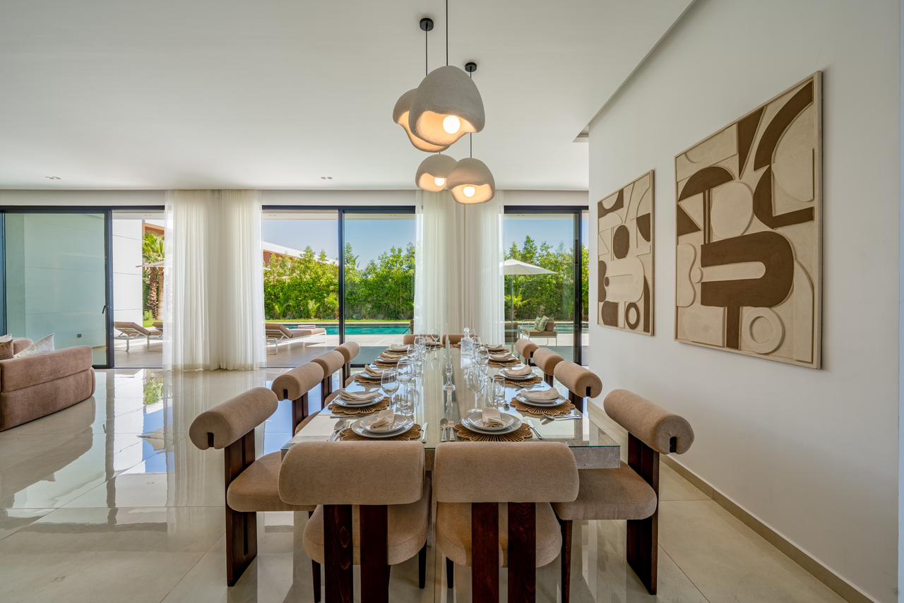 La table dressée